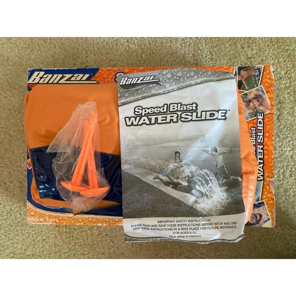 Banzai Speed Blast Water Slide Slip 'n Slide 16 ft - Picture 2 of 3